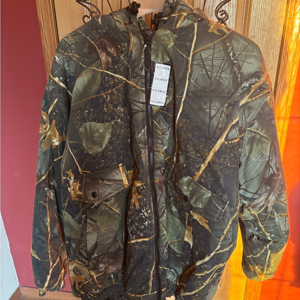 Camouflage Puffer Jacket for Men